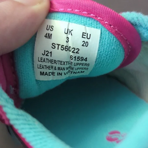 NWOT Toddler Size 4 Saucony Jazz Hook & Loop Sneaker - Picture 6 of 8